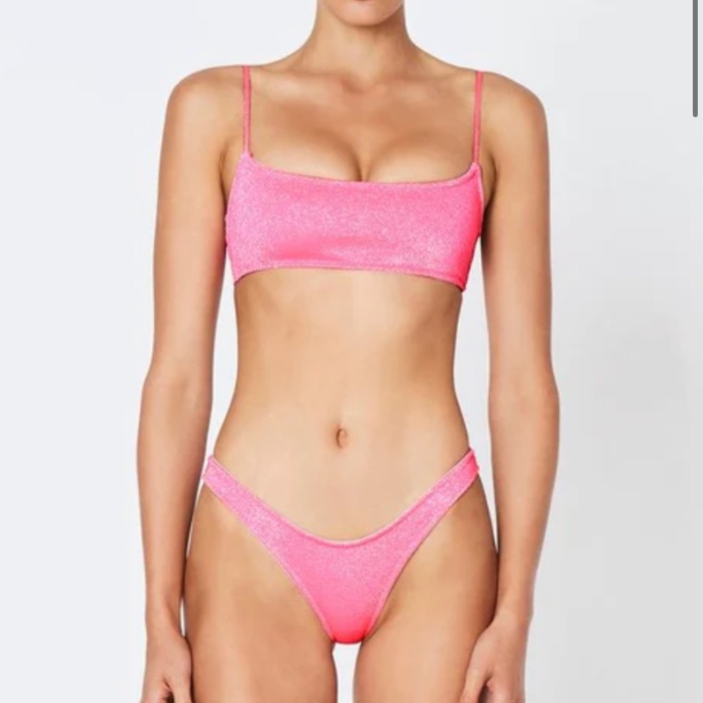TRIANGL Mica Pitaya Sparkle bathing suit